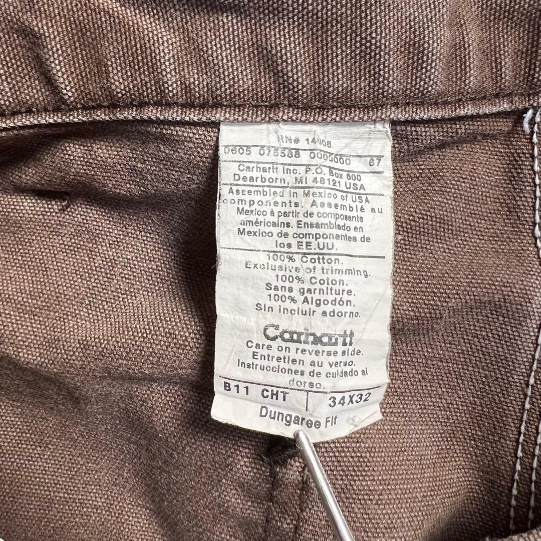 M*N様 Carhartt ペインターパンツ ダック地 フェード ブラウン系 W