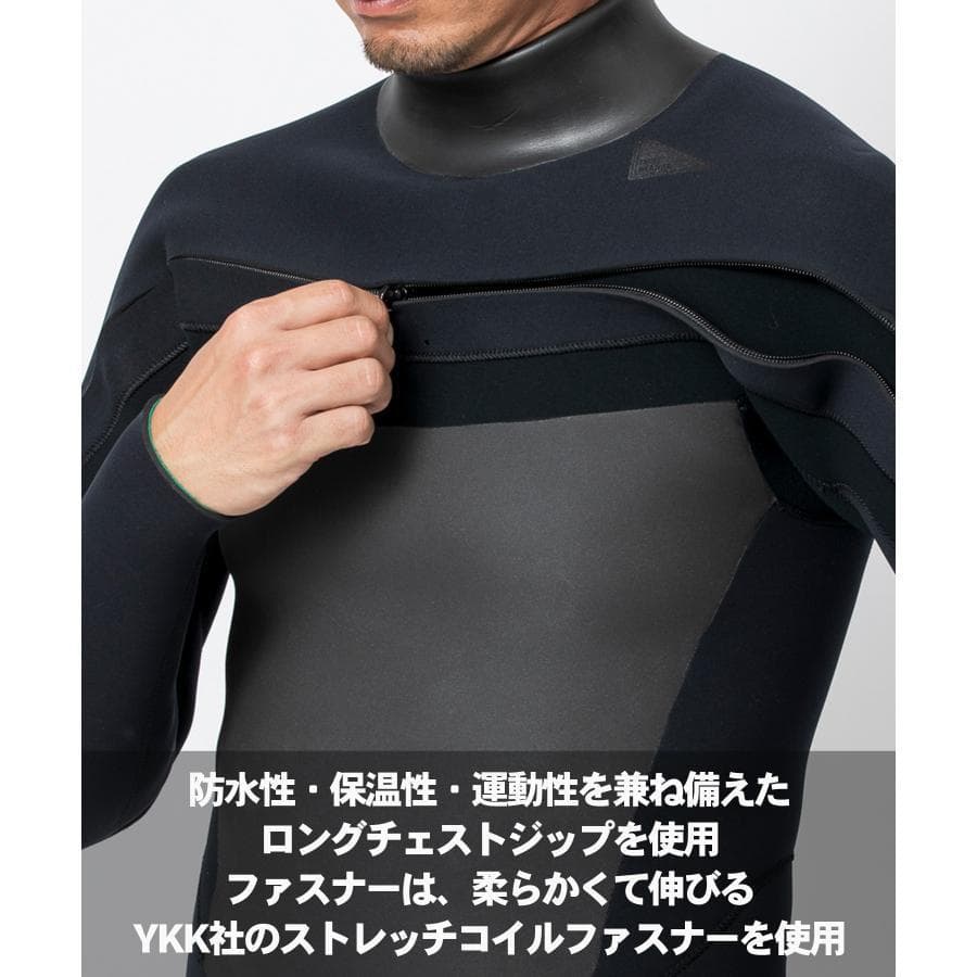 スリーウェザーthree weather セミドライXLフロントジップ使用8回