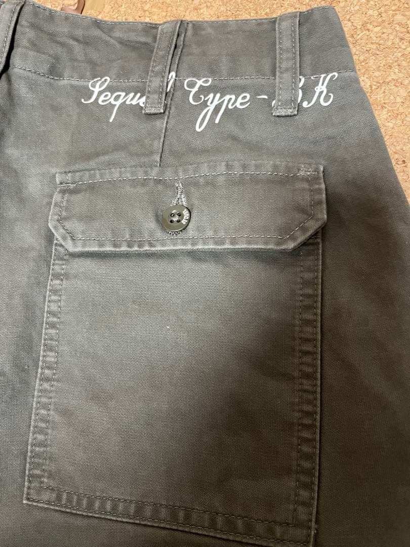 SEQUEL 25SS BAKER PANTS -TYPE-BK Sサイズ　新品