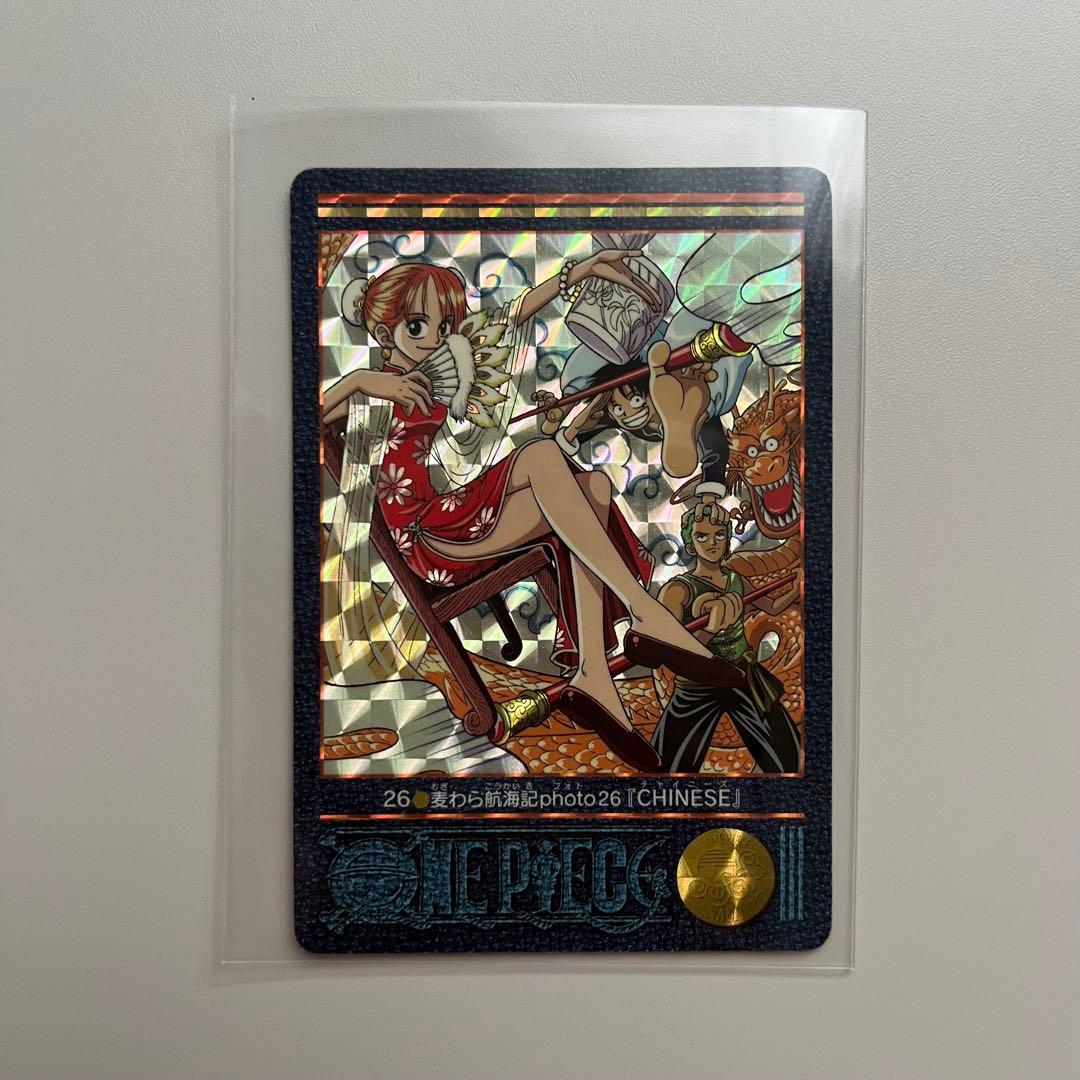ワンピースカードダス　ビジュアルアドベンチャー　ナミ　中国　china