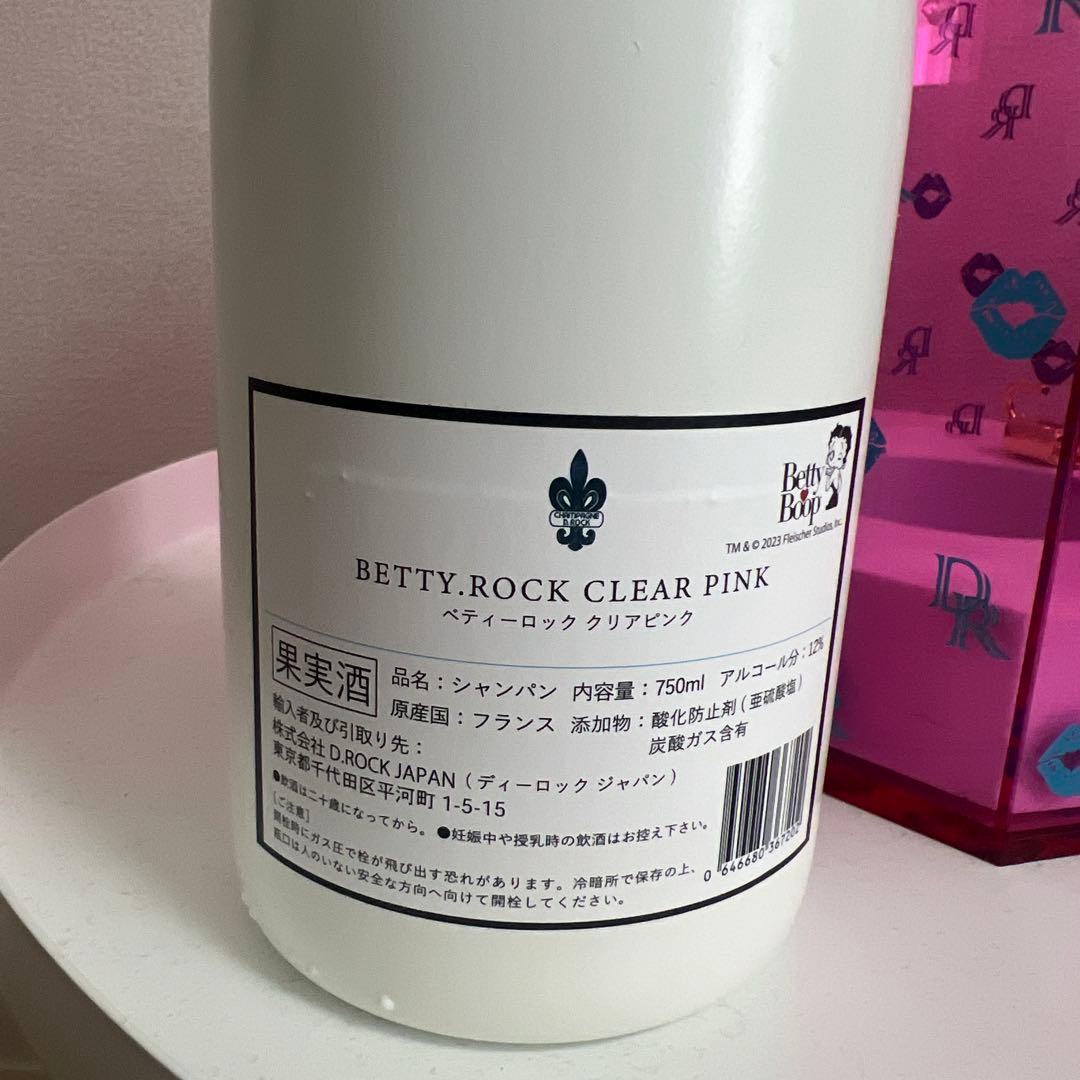 D.ROCK ベティーロック　クリアピンク
