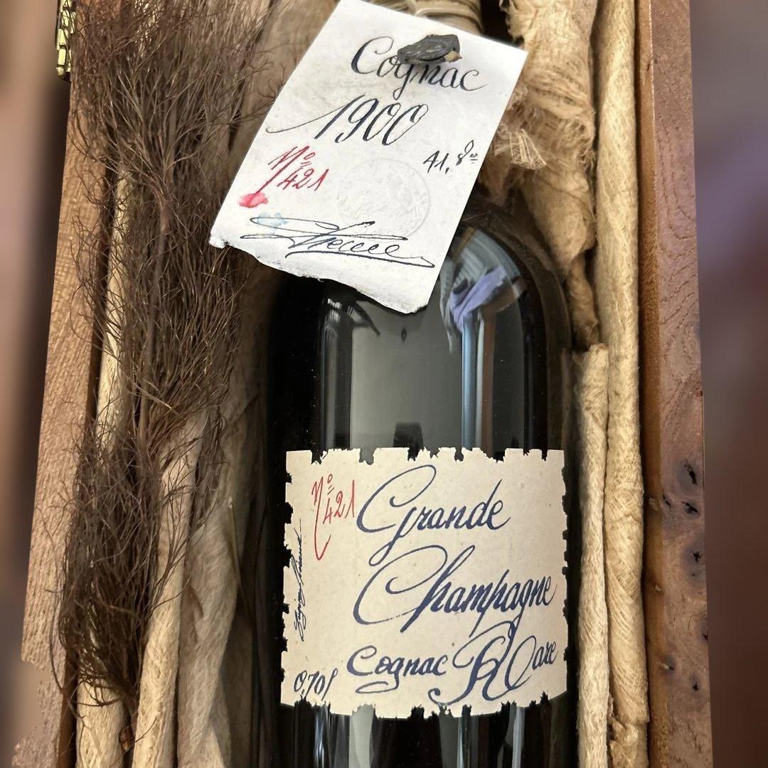 【未開封】1900年Grande Champagne グランシャンパンコニャック