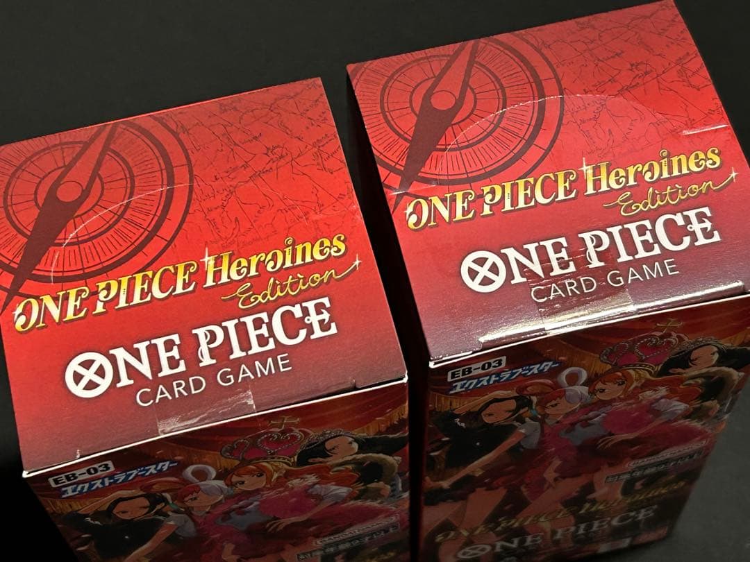 ワンピースカードゲーム ヒロインズエディション　未開封2BOX テープ付き