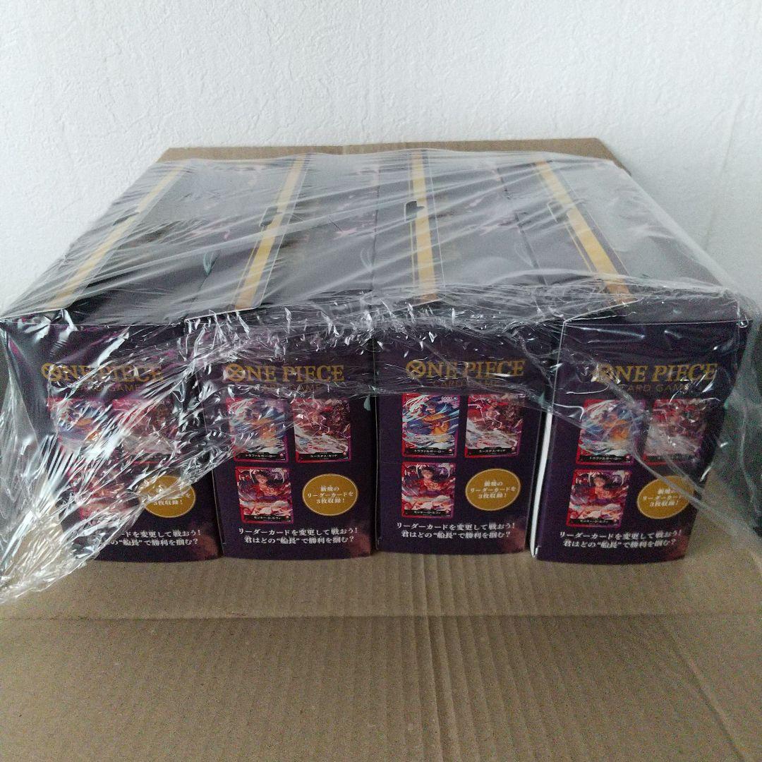 ONE PIECE カードゲーム アルティメットデッキ ”三船長”集結　4セット