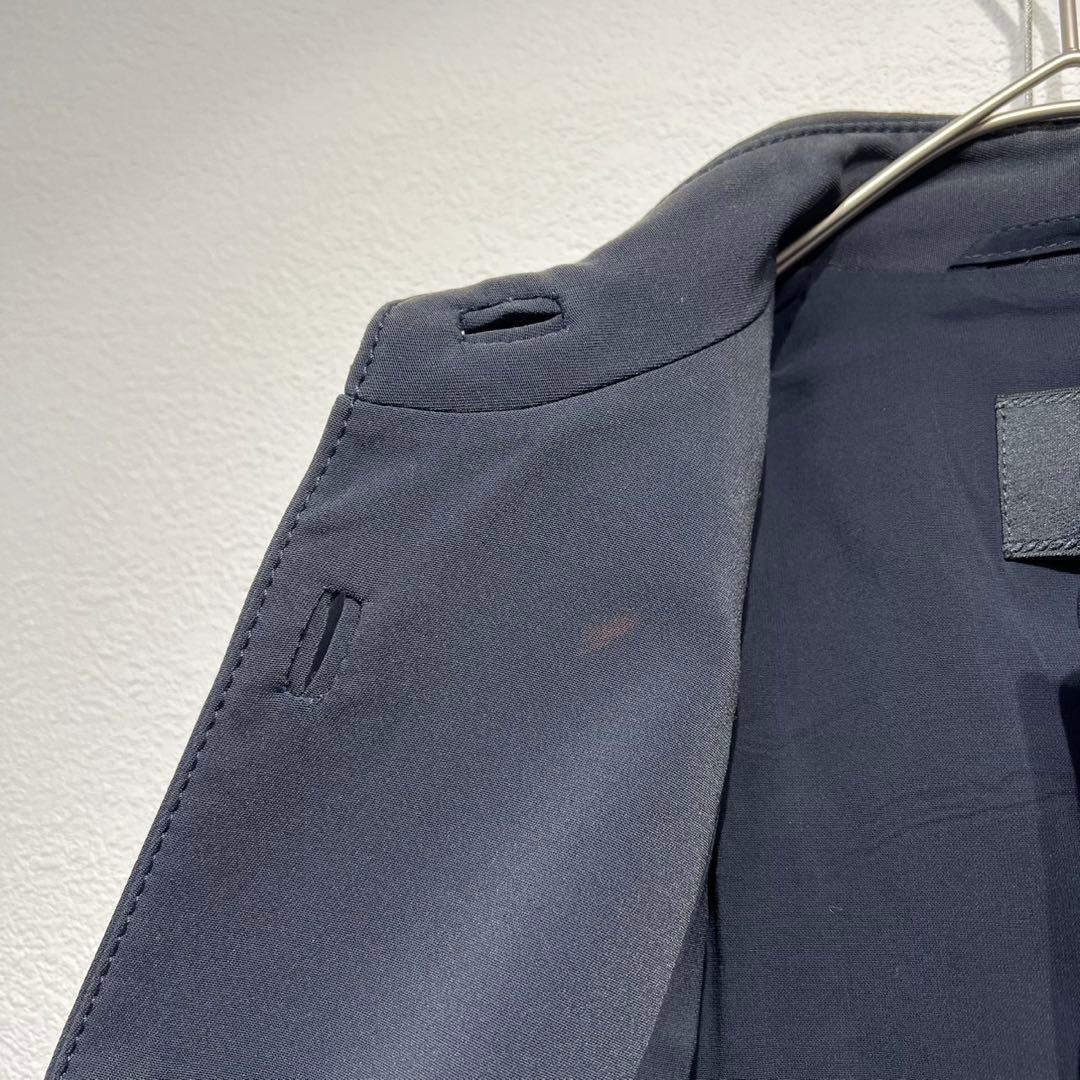 希少 PRADA MILANO 上質 ステッチ 変形 デザイン ジャケット 38