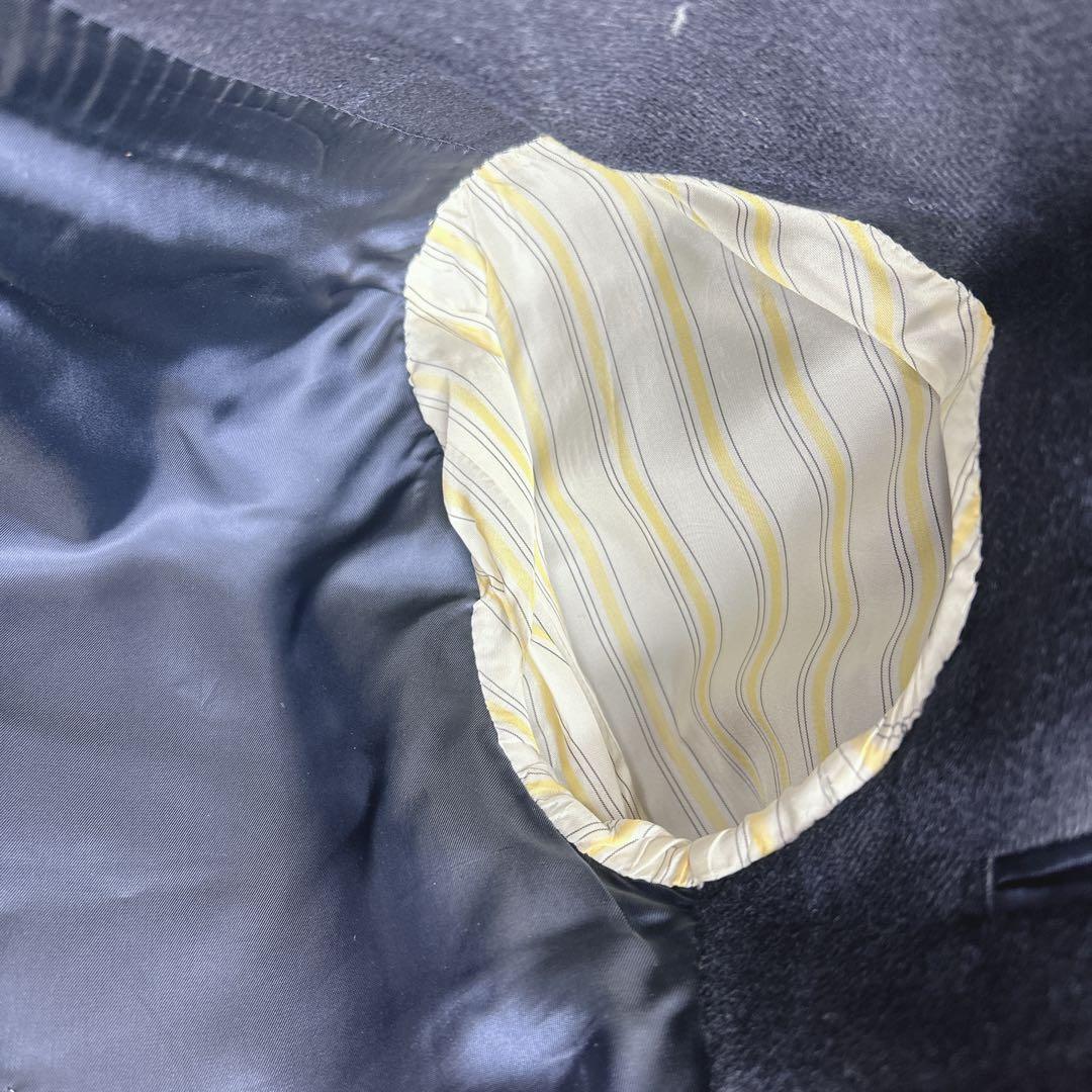 ✨美品✨ 麻布テーラー スリーピース ネイビー チェック S〜M相当