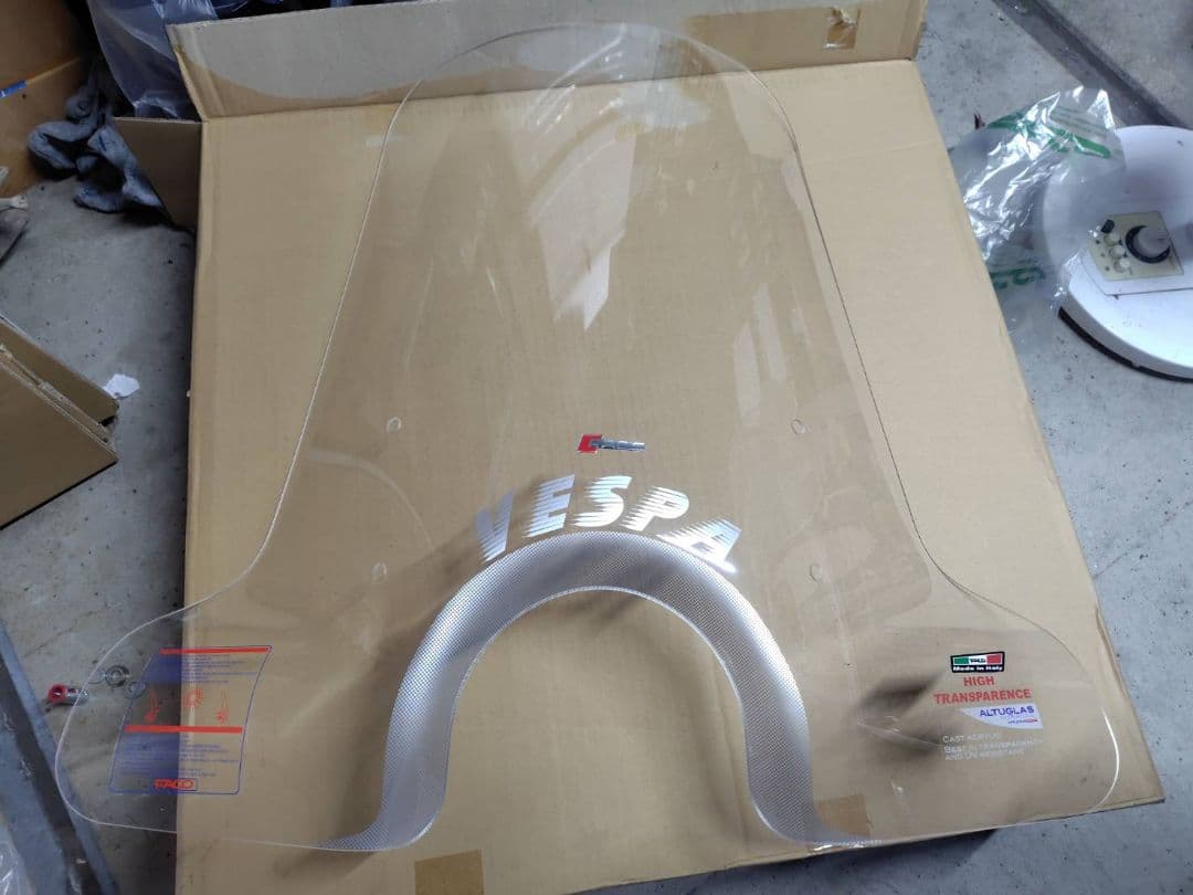 VESPA ベスパ GTS用 フロントロングスクリーンFACO製