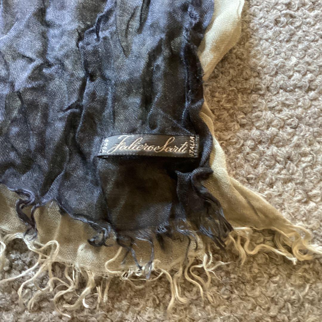 Faliero Sarti 大判ストール 繊細なグラデーションカラー　超レア品‼️