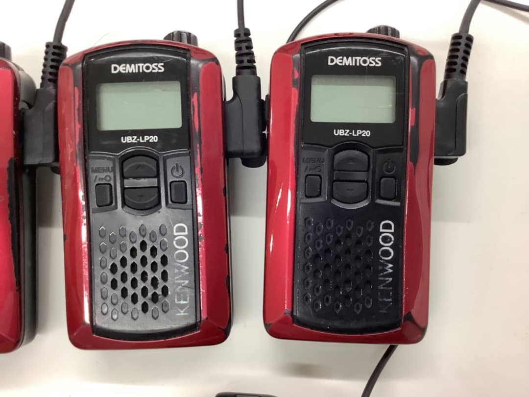 KENWOOD　UBZ-LP20　インカム　7台セット売り　動作確認済