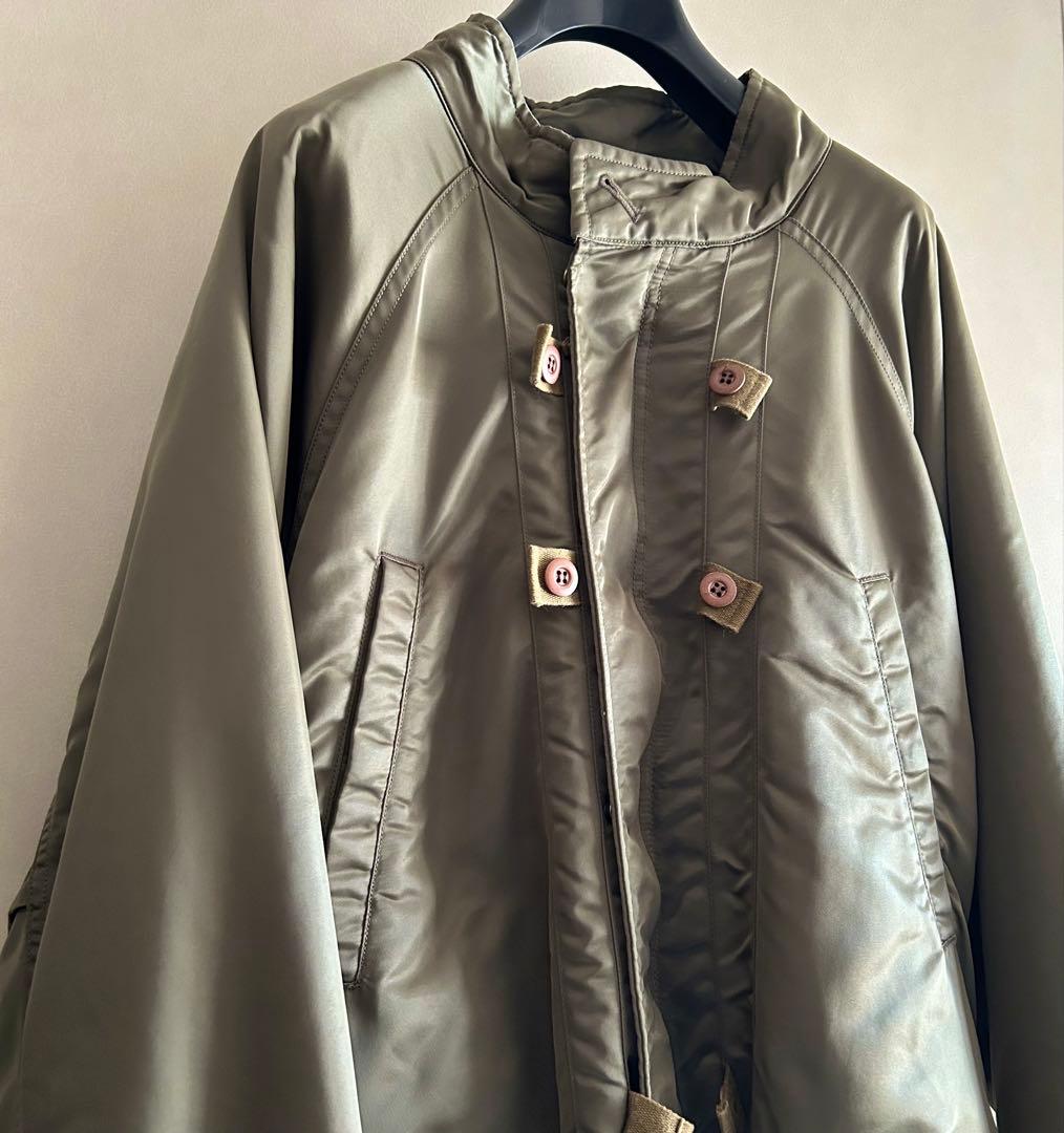 STAND ALONE/スタンド アローン】リバーシブル フリースxモッズコート