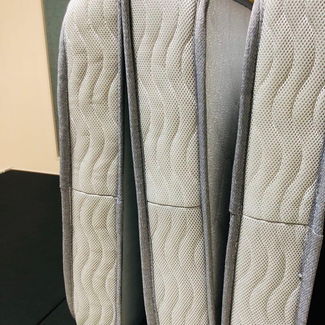 NITORI x TEIJIN 三つ折りコイルマットレス　グレー