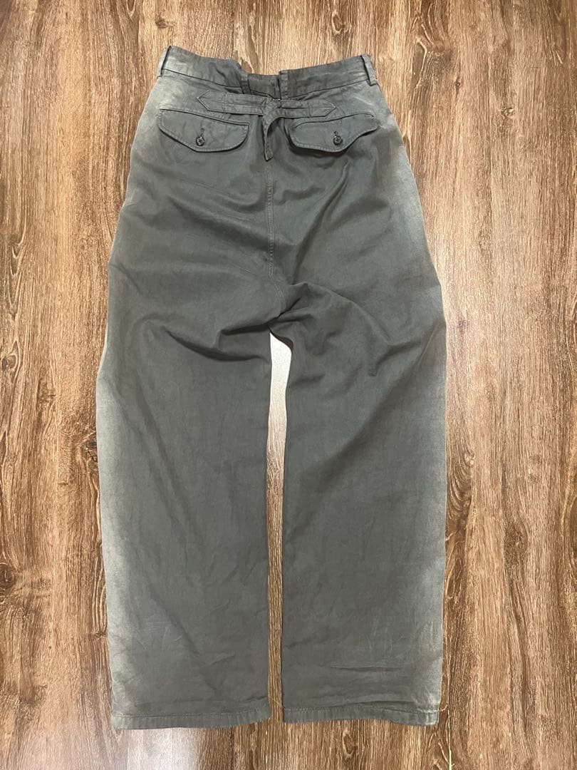 Auralee オーラリー　PRODUCT DYED PANTS