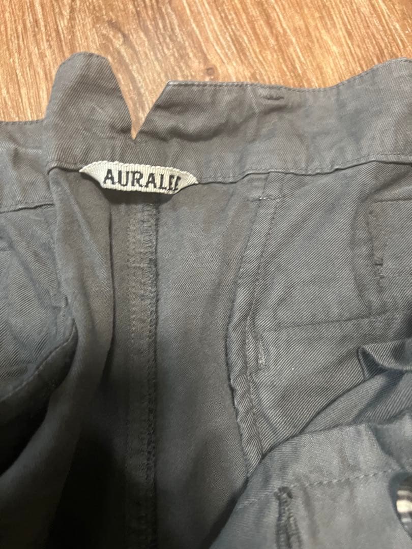 Auralee オーラリー　PRODUCT DYED PANTS