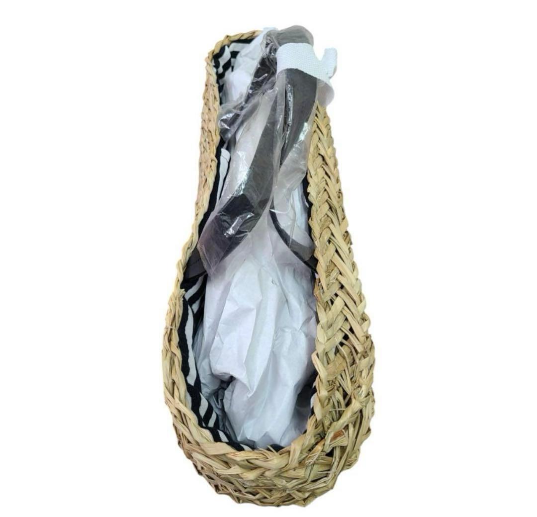 【未使用品】ボーダーズアットバルコニー かごトートバッグ