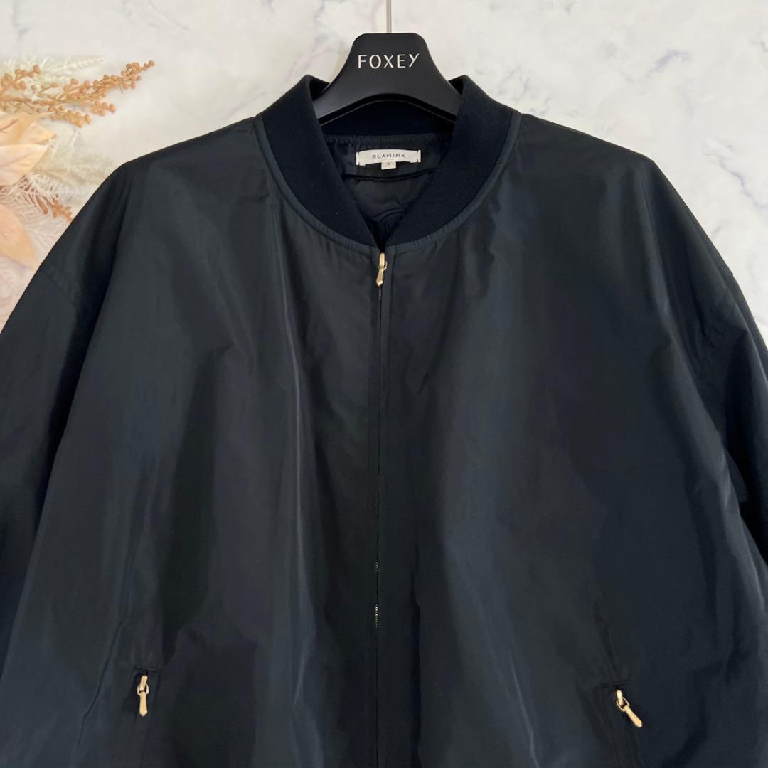 BLAMINK ブラミンク ジップアップ ブルゾン ブラック 2