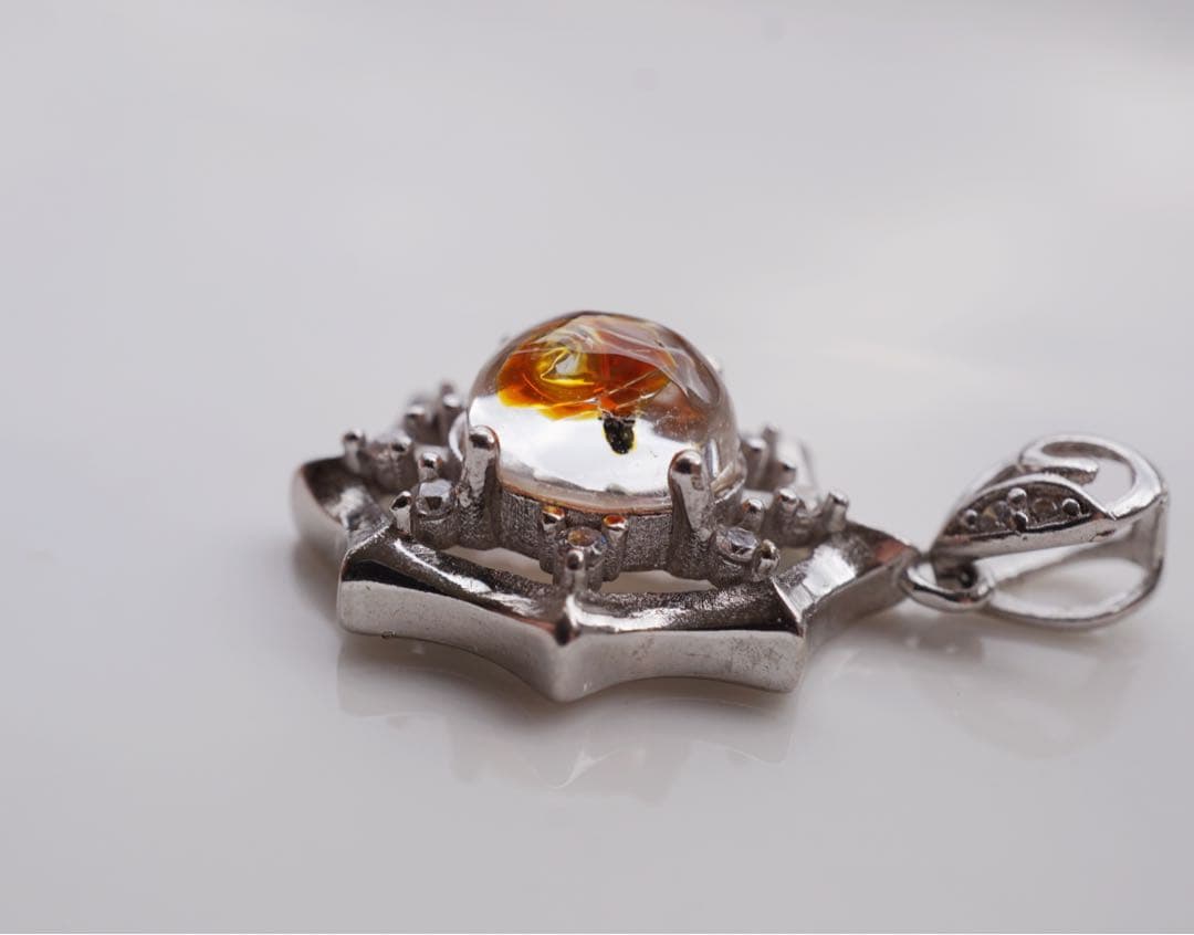 W2320 高品質 オイルインクォーツ ペンダントトップ