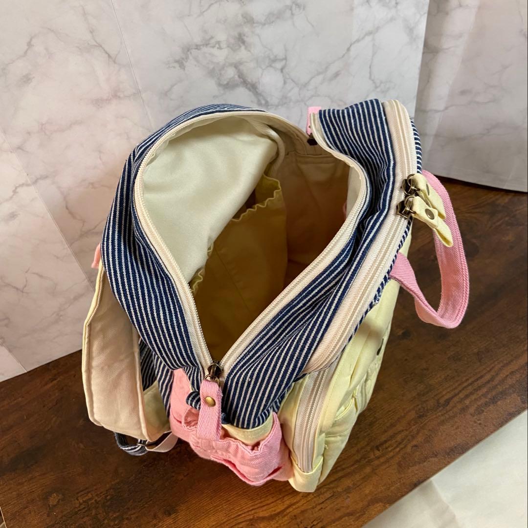 専用ページ*デニムリメイク【リュックサック&コンパクト財布】ハンドメイド