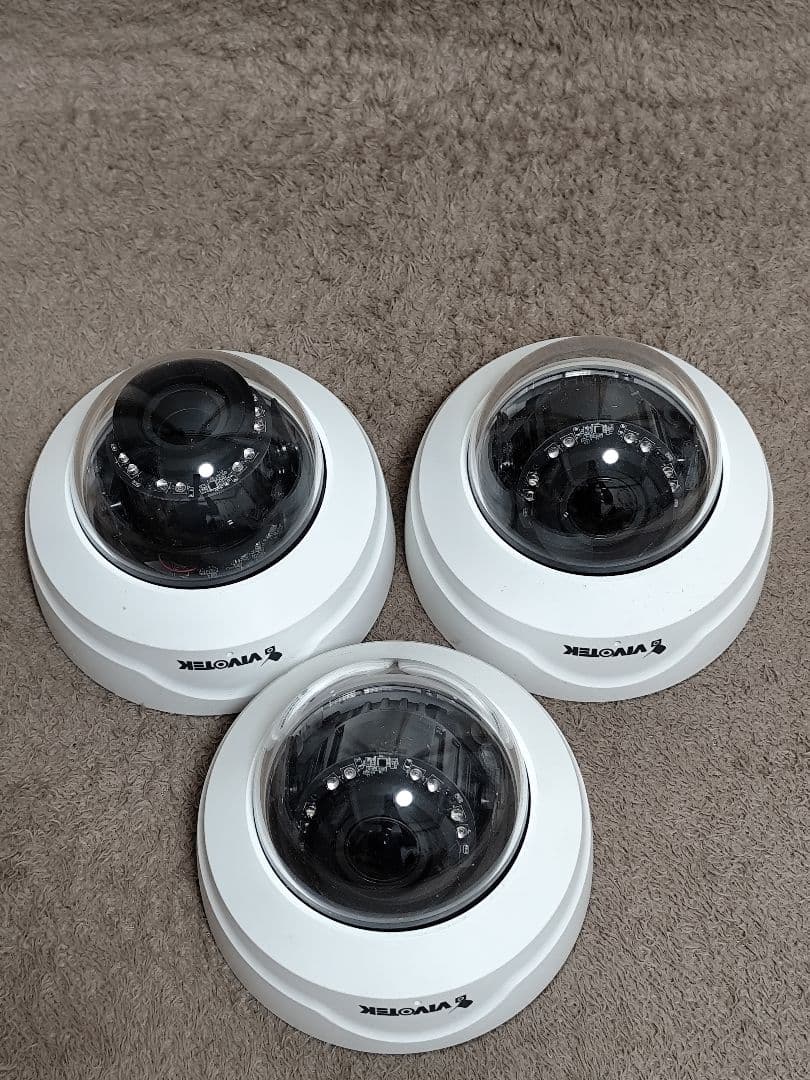 VIVOTEK FD8167A 防犯カメラ 3台セット