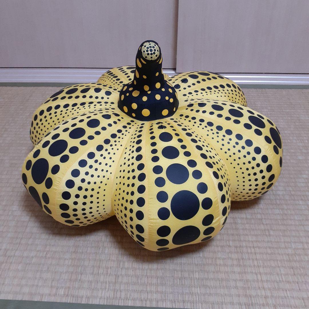 U*o様 草間彌生 ソフトスカルプチャー [Pumpkin L(イエロー)] か