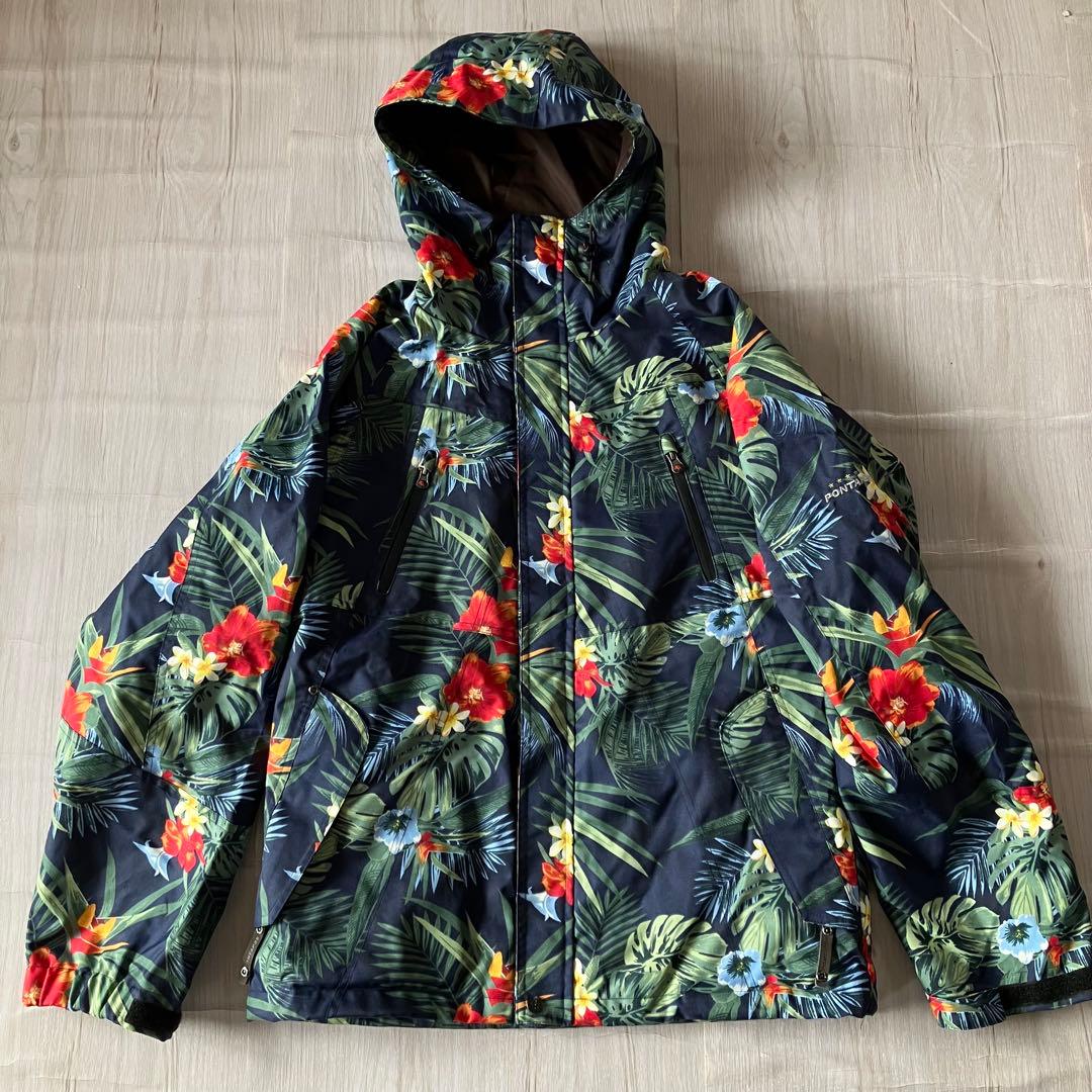 5C✨大きいサイズPONTAPES✨スキーウェア 上下セット レディースL