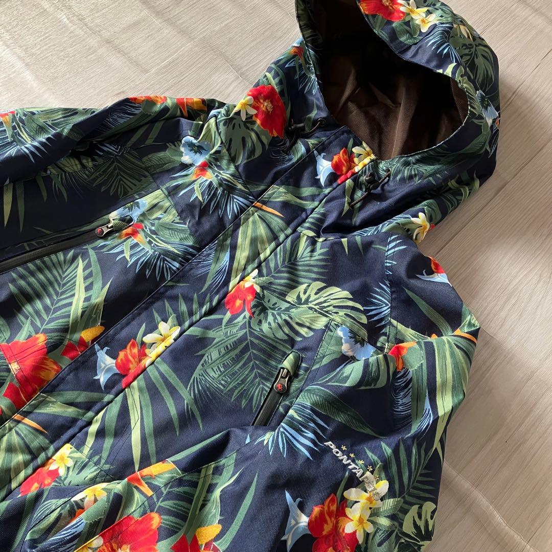 5C✨大きいサイズPONTAPES✨スキーウェア 上下セット レディースL