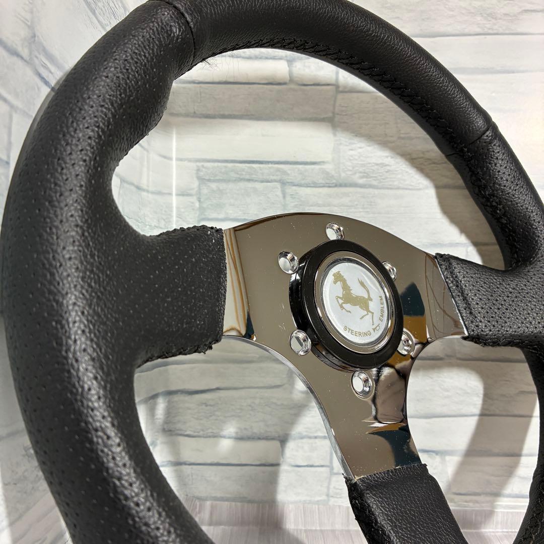 【美品】Braith ブレイス　レザー　ハンドル　ステアリング