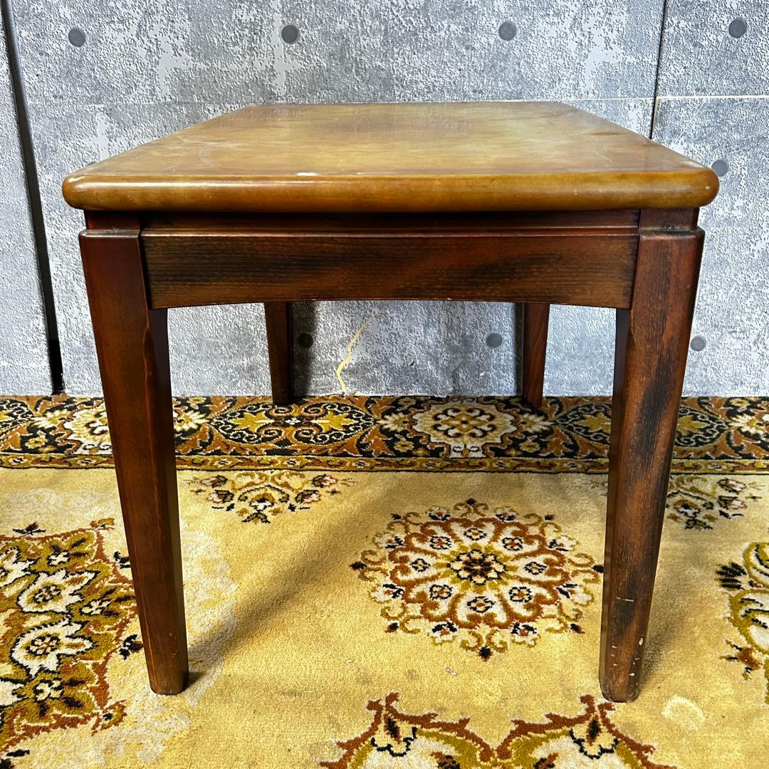 ꧁カリモク家具 karimoku꧂オールドカリモク サイドテーブル2脚セット