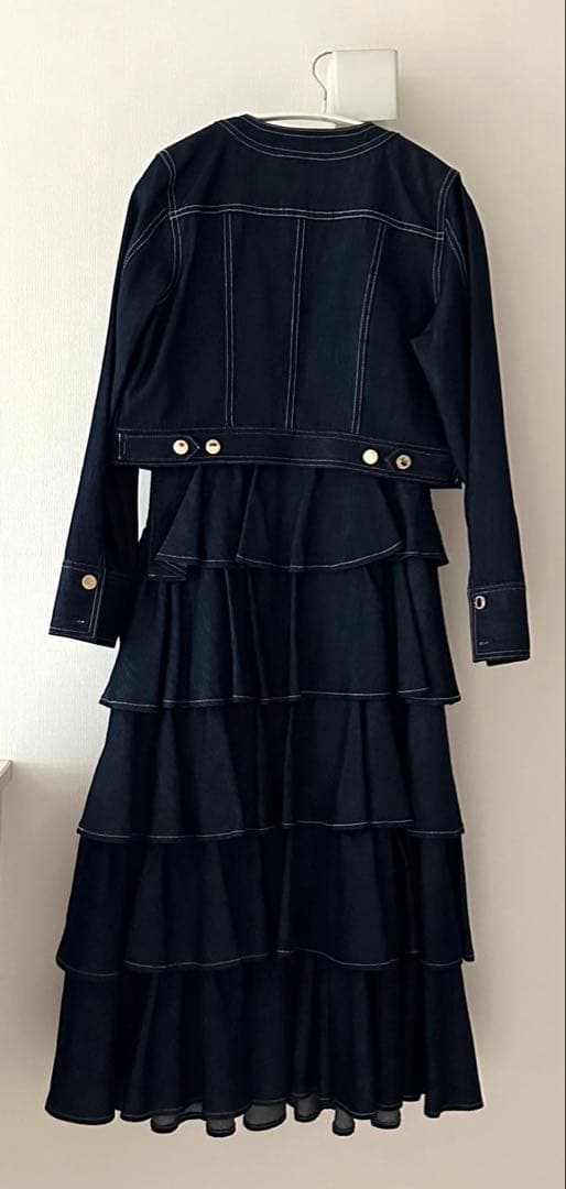 エコデニム クルージャケット エコデニムドレス 2点セット