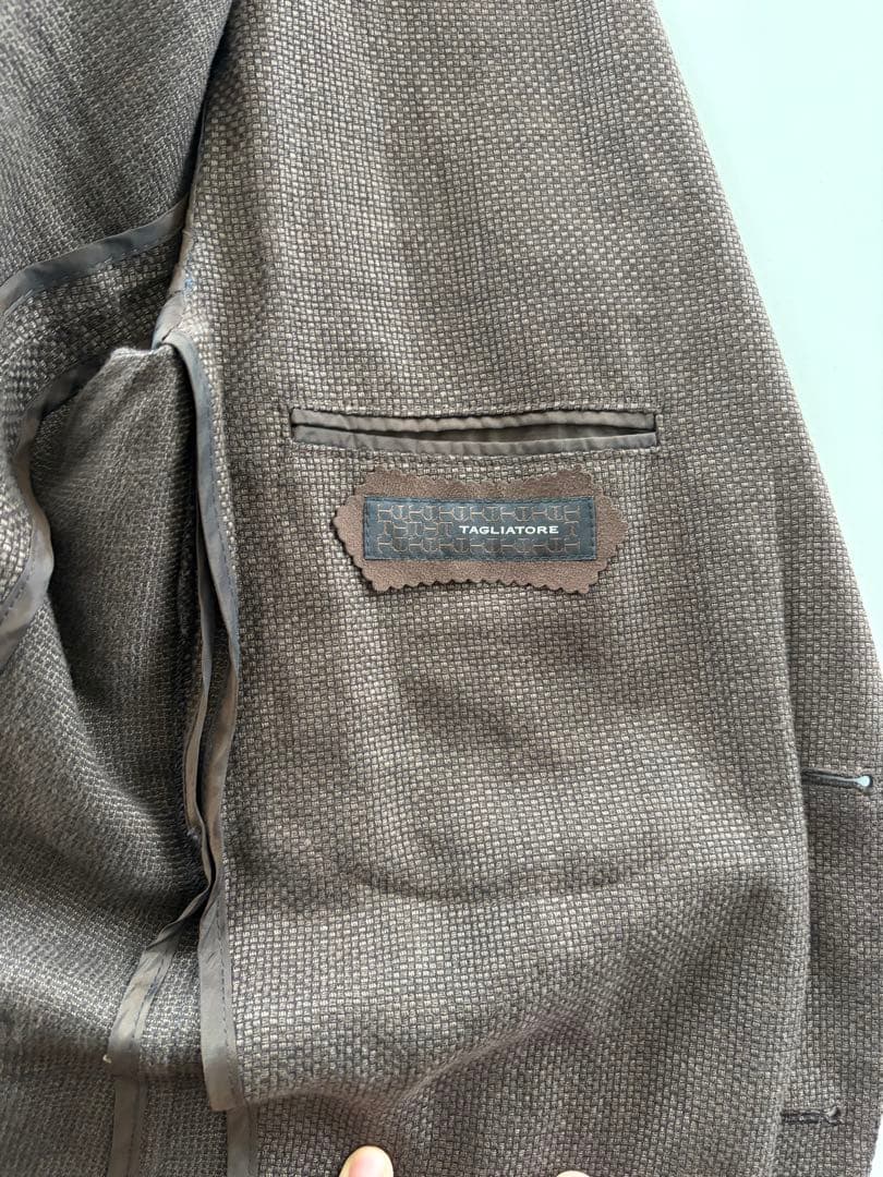 TAGLIATORE テーラードジャケット ブラウン