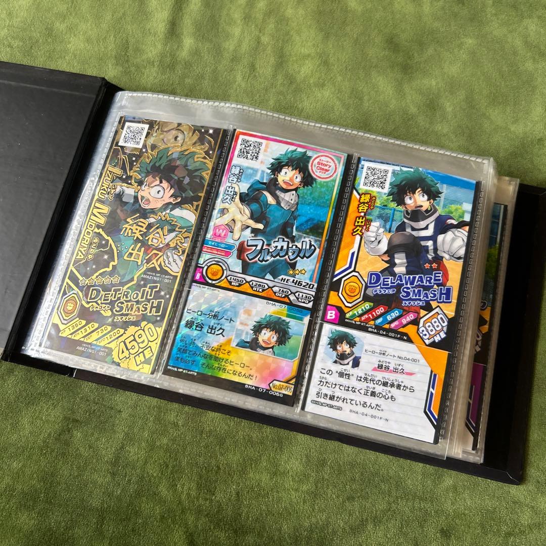 ヒロアカ　カード　バインダー付セット