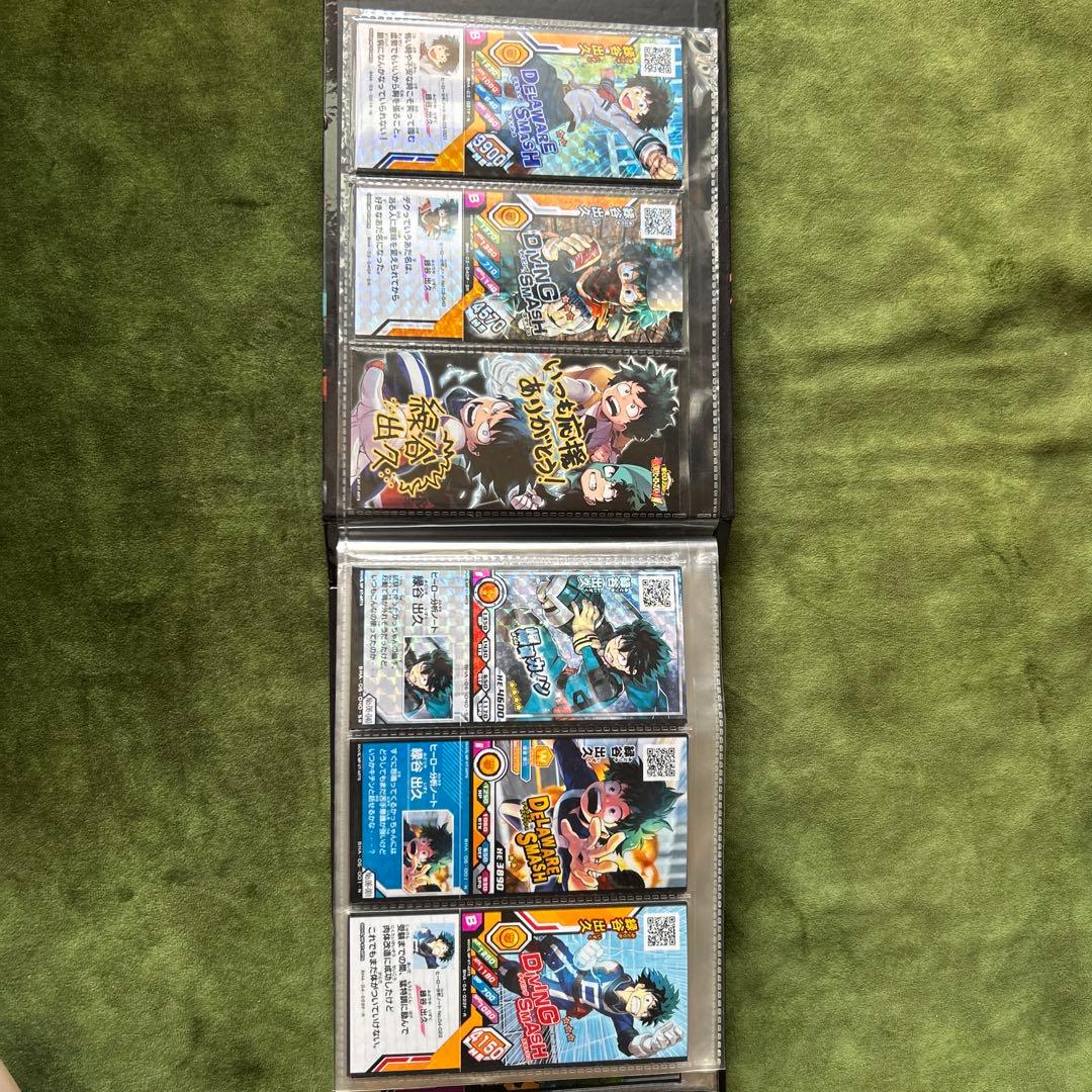 ヒロアカ　カード　バインダー付セット