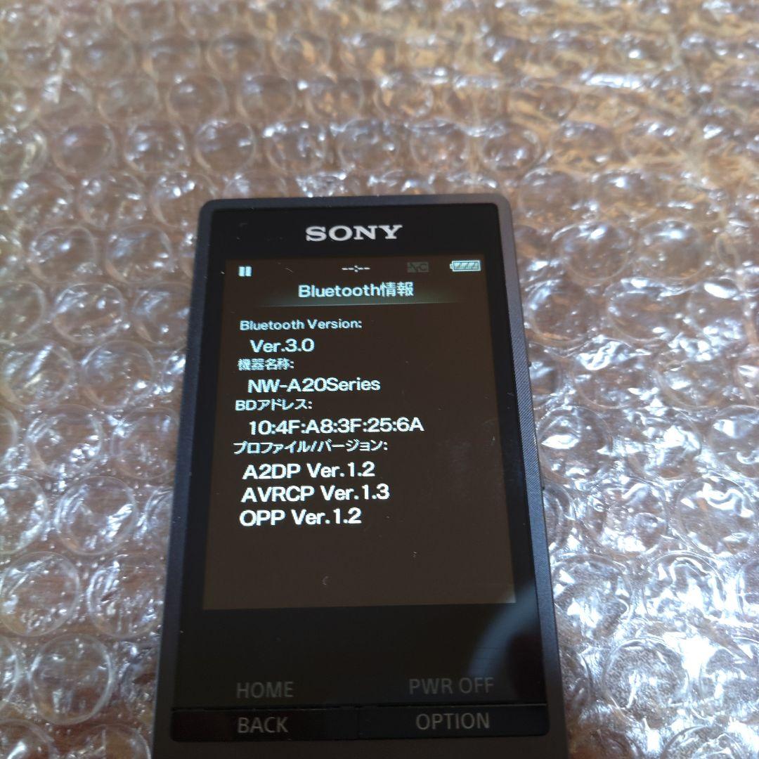 ソニーウォークマン　NW−A25　管理ナンバー9900