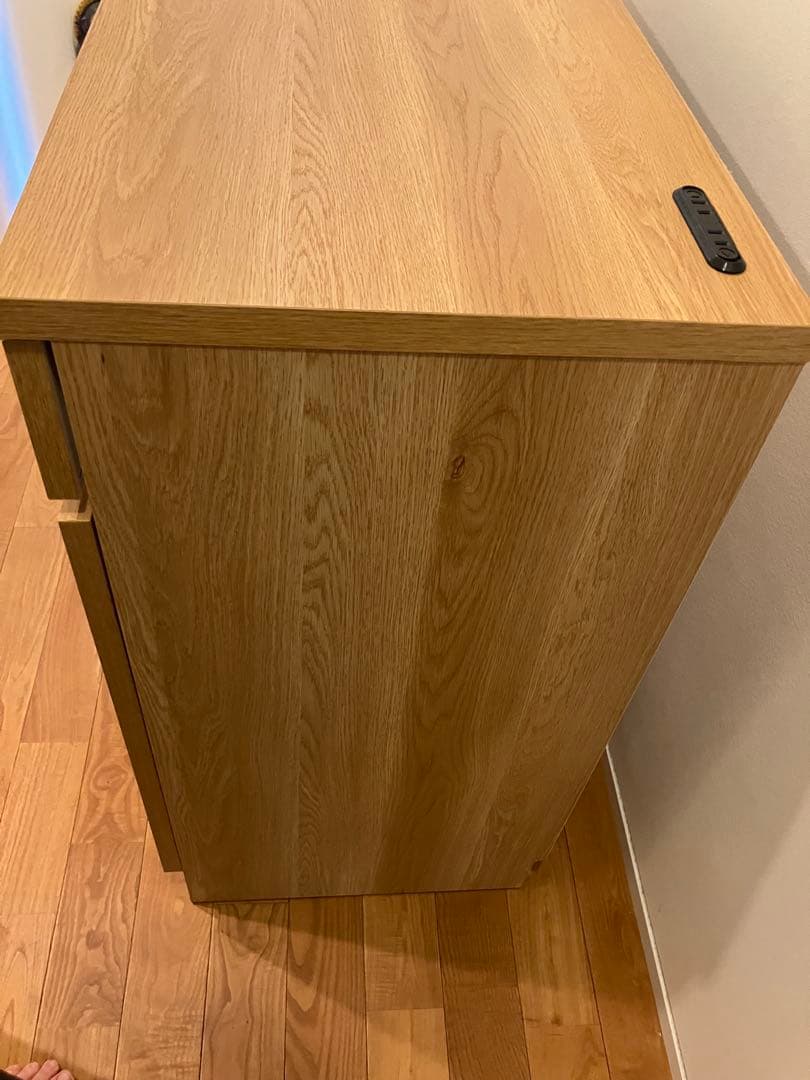 状態良/スライドテーブル/ベルメゾン PCキャビネット 2023購入