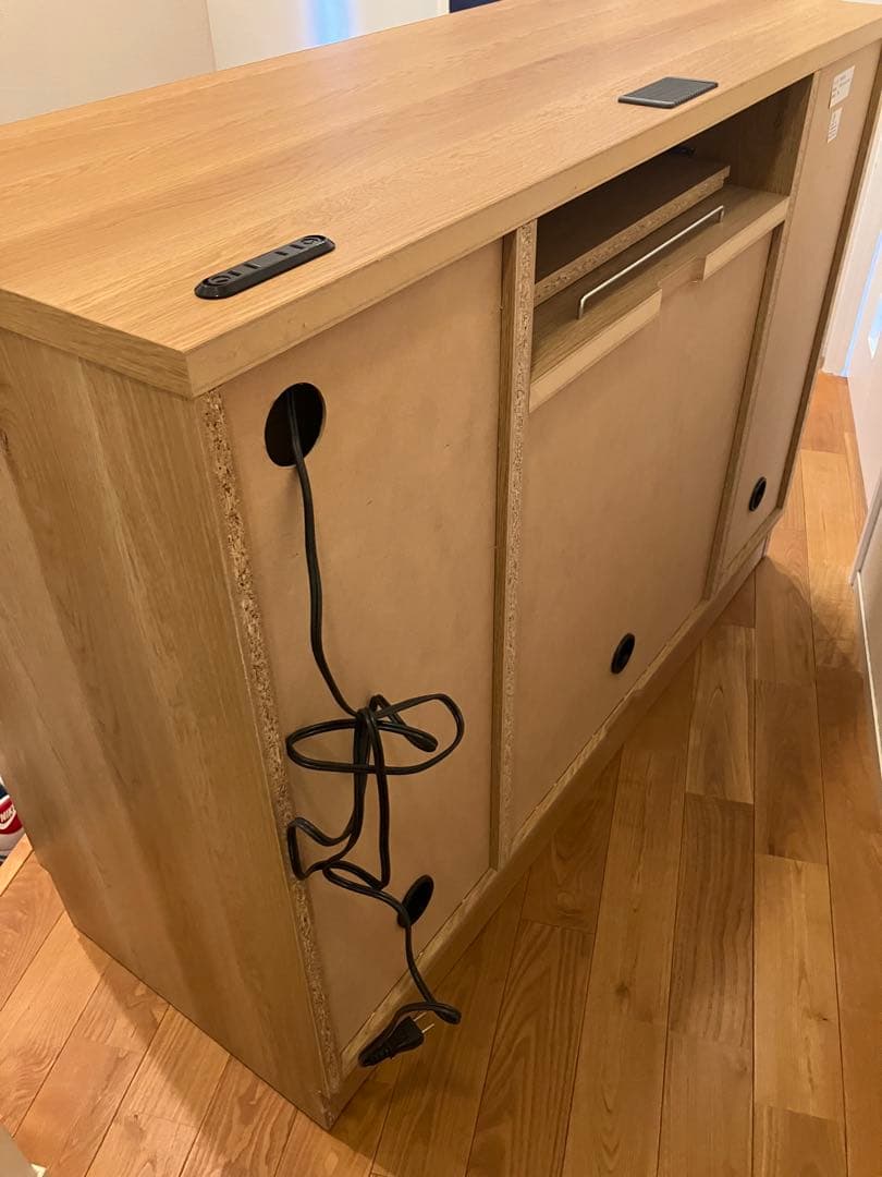 状態良/スライドテーブル/ベルメゾン PCキャビネット 2023購入