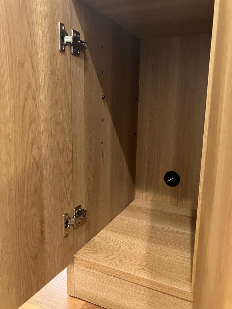 状態良/スライドテーブル/ベルメゾン PCキャビネット 2023購入