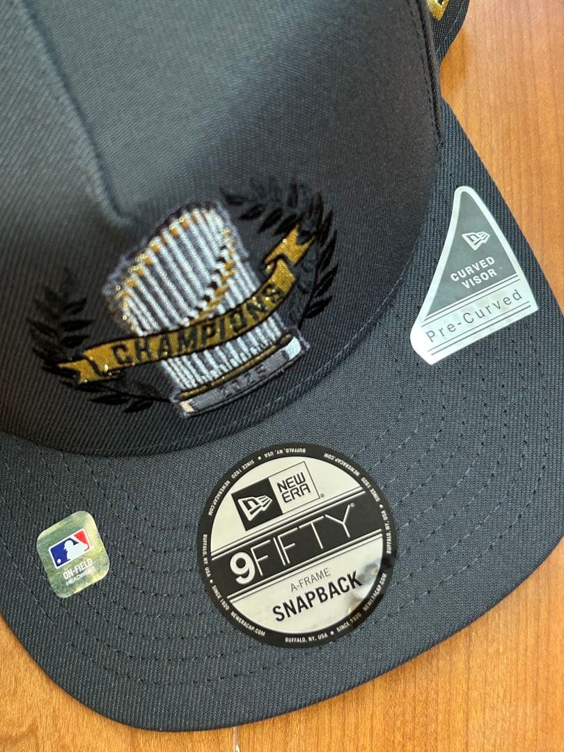 新品 ドジャース2025 WS チャンピオン パレード9FIFTYキャップ