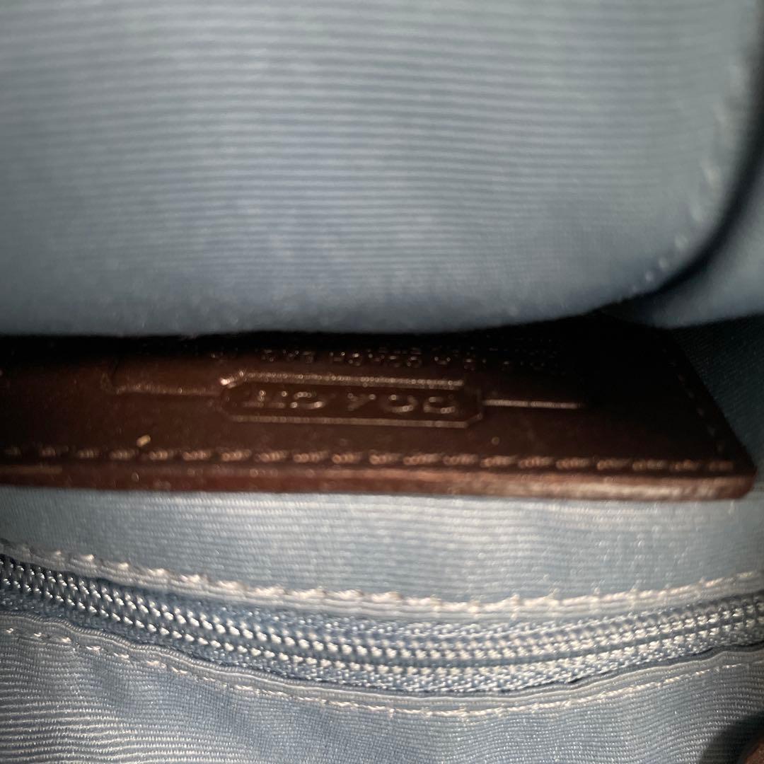 コーチ製皮バッグ