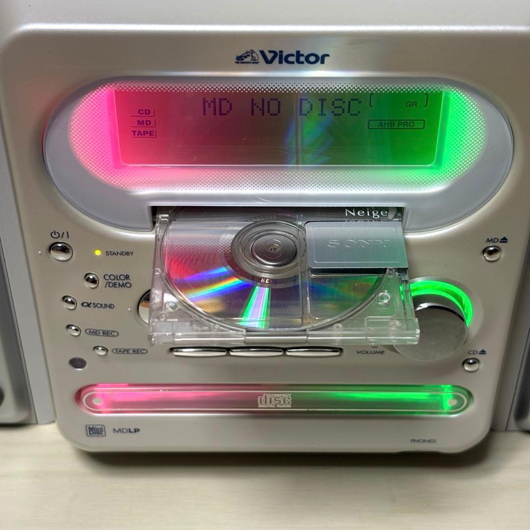 Victor UX-Q10 マイクロコンポーネントMDシステム ビクター