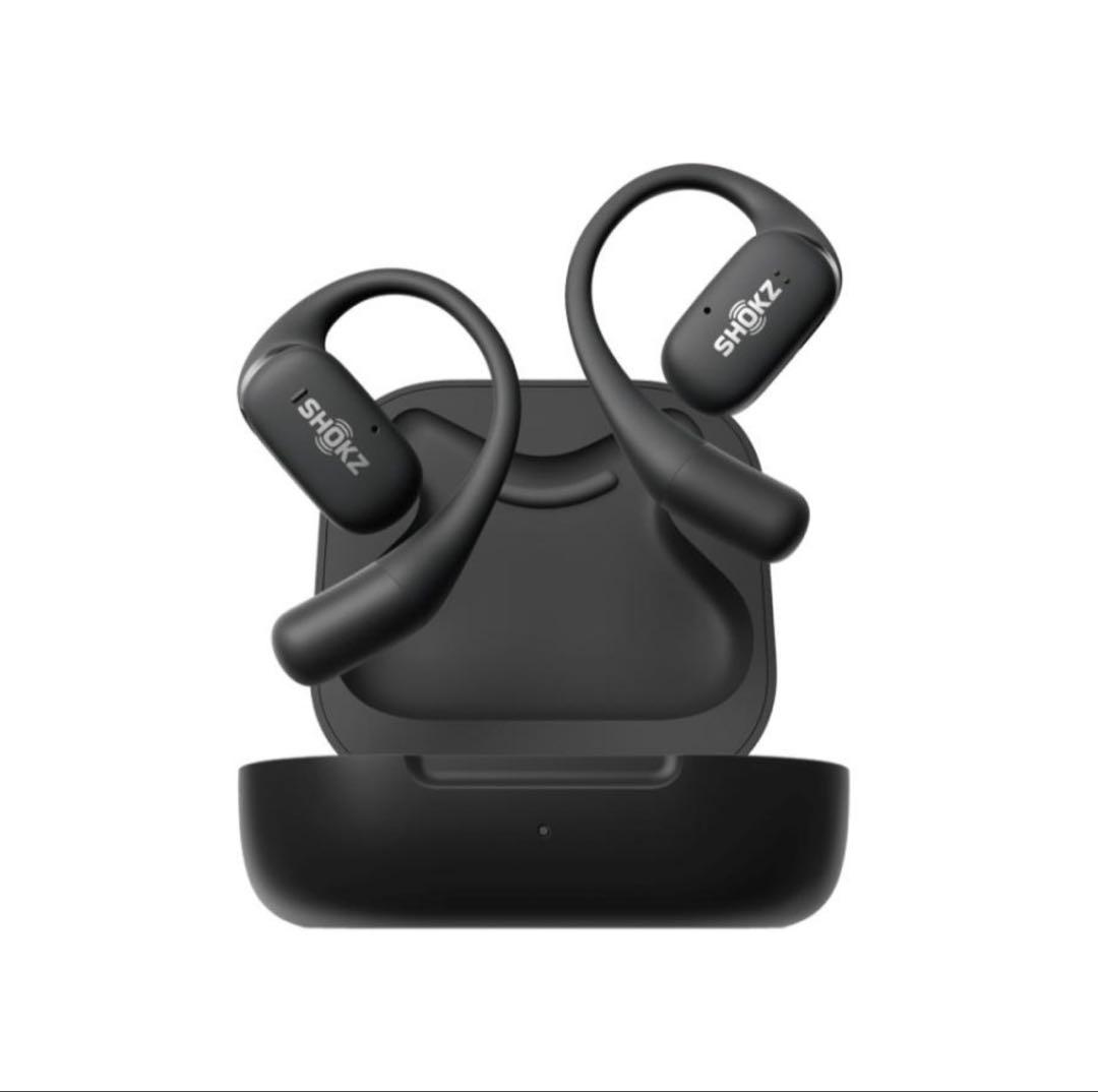 【SHOKZ】極美品 完全ワイヤレスイヤホン OpenFit ブラック