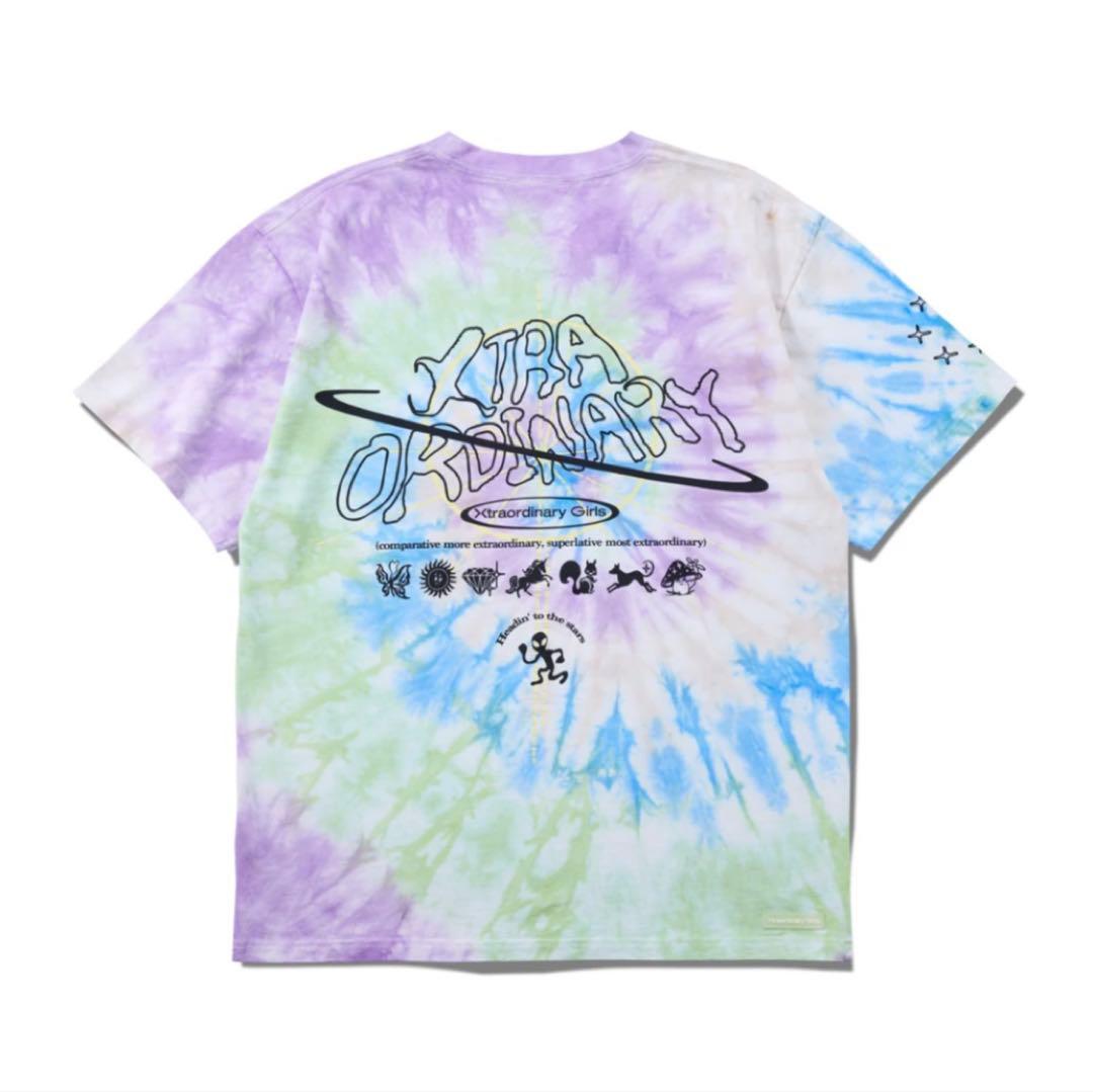 XG Tie-Dye Crew Neck Tee Mサイズ
