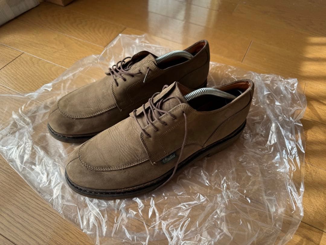 パラブーツ　ブラウン スエード