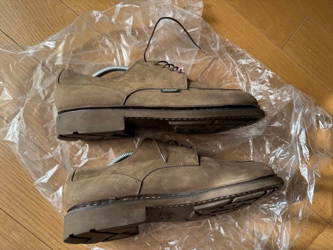 パラブーツ　ブラウン スエード