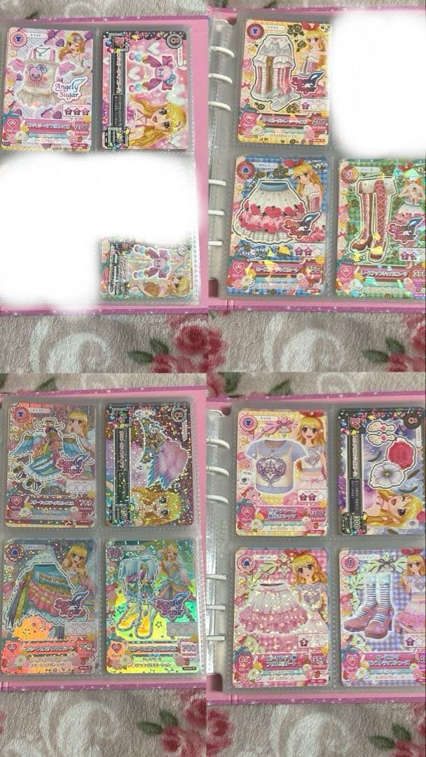 アイカツ アイカツカード まとめ売り エンジェリーシュガー バインダー付き