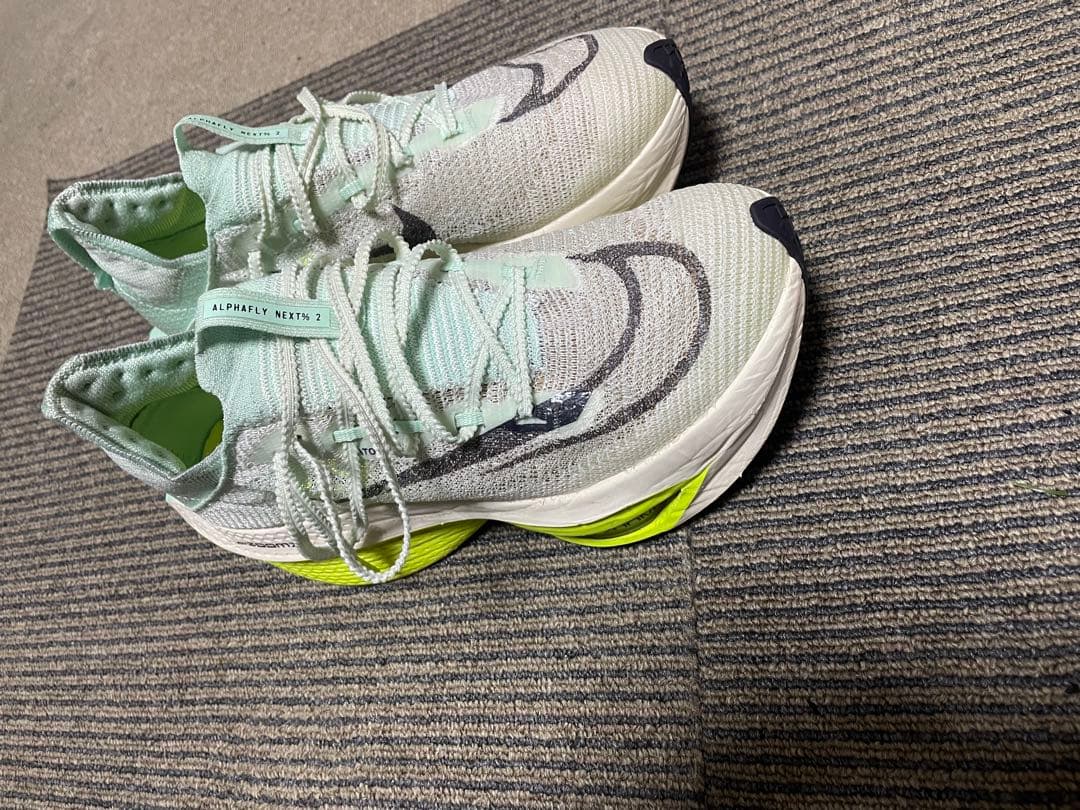 ナイキ アルファフライ2 ミントグリーン26cm