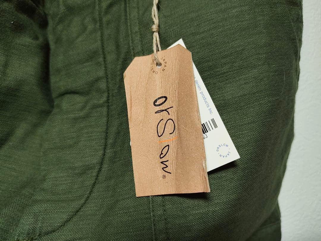 新品同様 オアスロウ US ARMY ファティーグパンツ ベイカーパンツ L