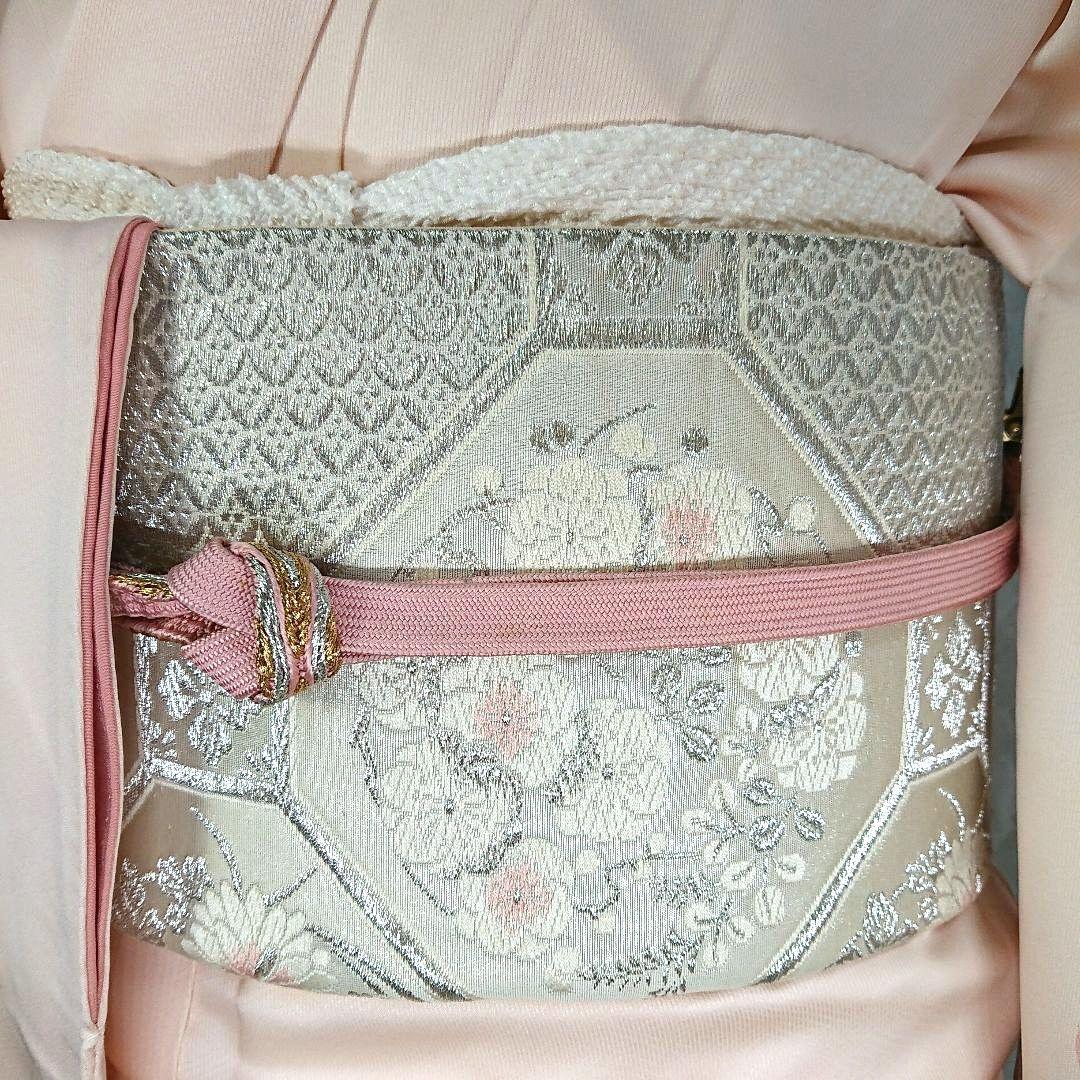 ☆正絹 訪問着 4点 フルセット 入学式 卒業式 結婚式 お宮参り 七五三