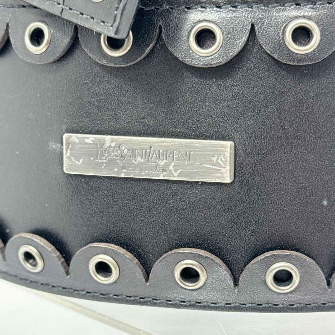 YVES SAINT LAURENT リヴゴーシュ ベルト　アイレット
