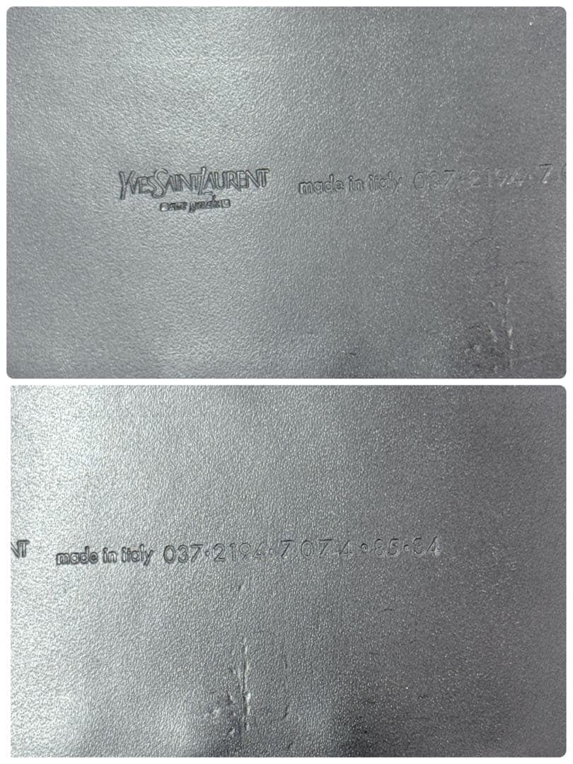 YVES SAINT LAURENT リヴゴーシュ ベルト　アイレット