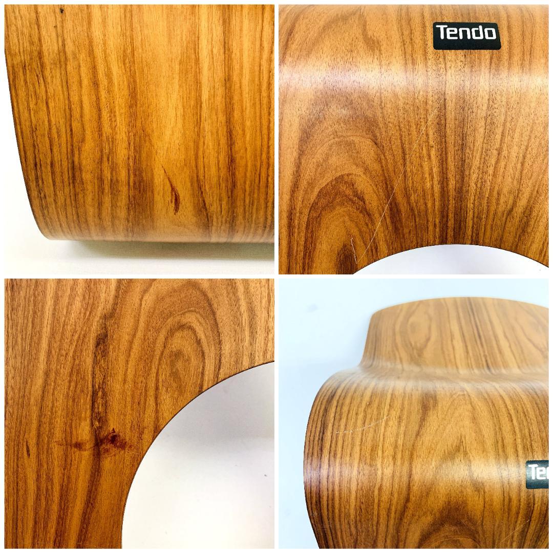 Tendo 天童木工 座椅子 2脚セット 藤森健次 曲木 ケヤキ ローズウッド②