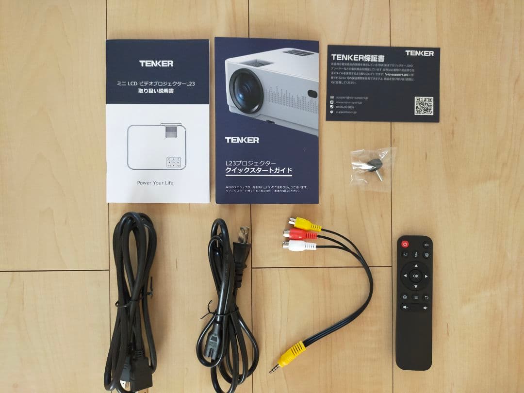 TENKER ミニ LCDビデオプロジェクターL23